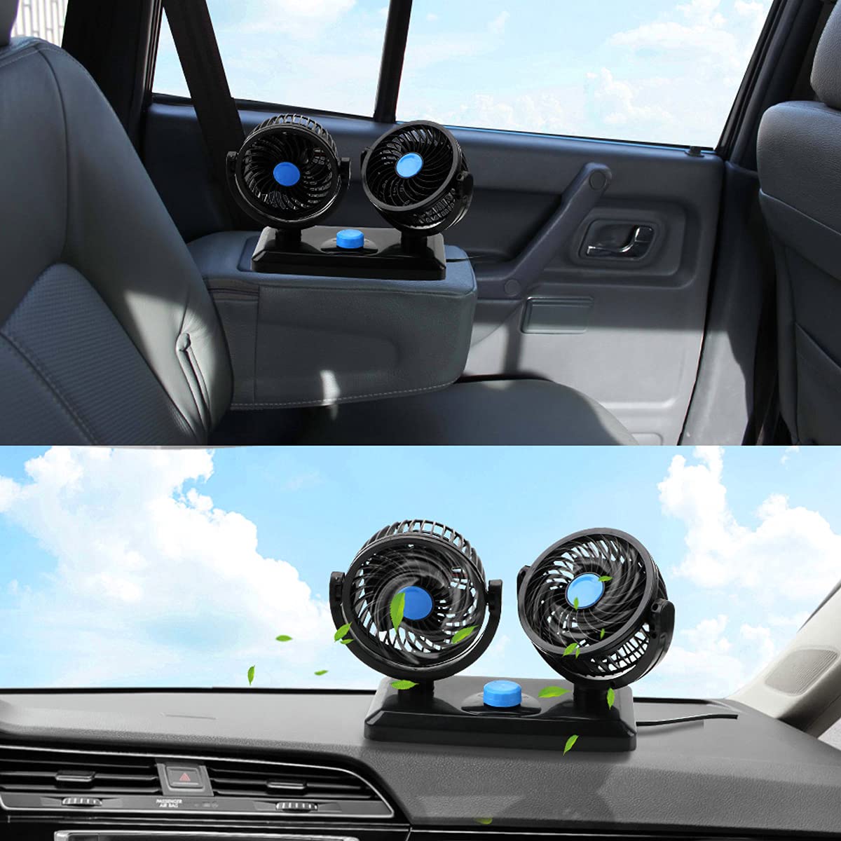Dupli ventilator za automobil