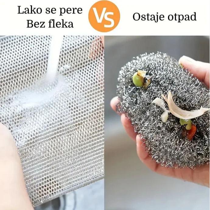Krpe od čeličnih vlakana 5+5 Gratis
