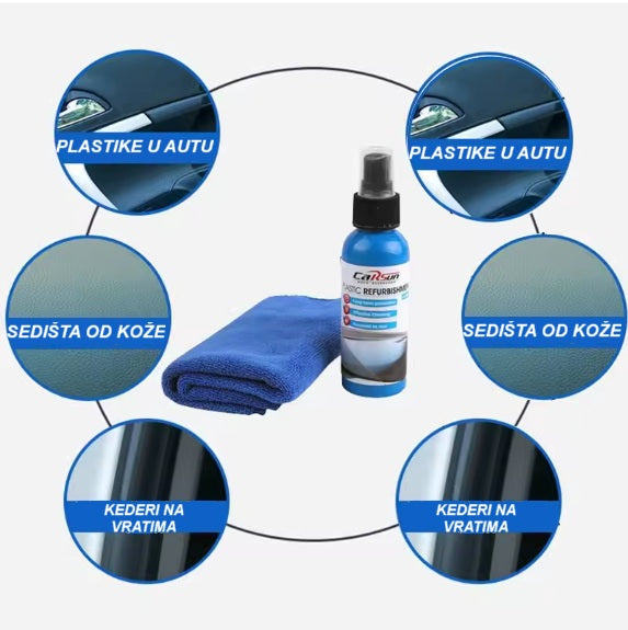 Carsun - Sredstvo za održavanje plastike 1+1 GRATIS
