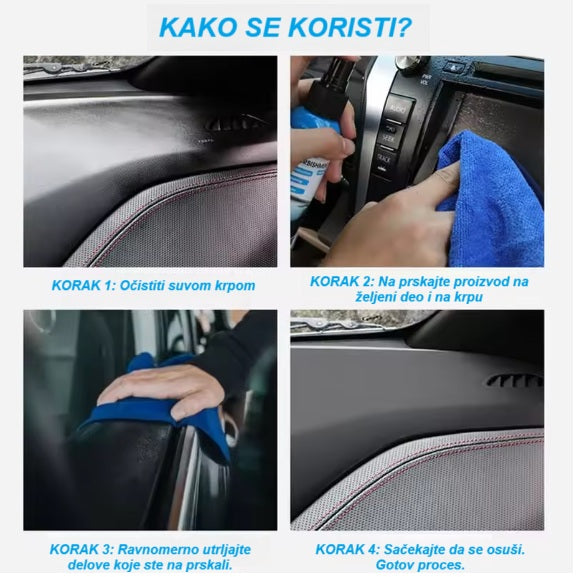 Carsun - Sredstvo za održavanje plastike 1+1 GRATIS