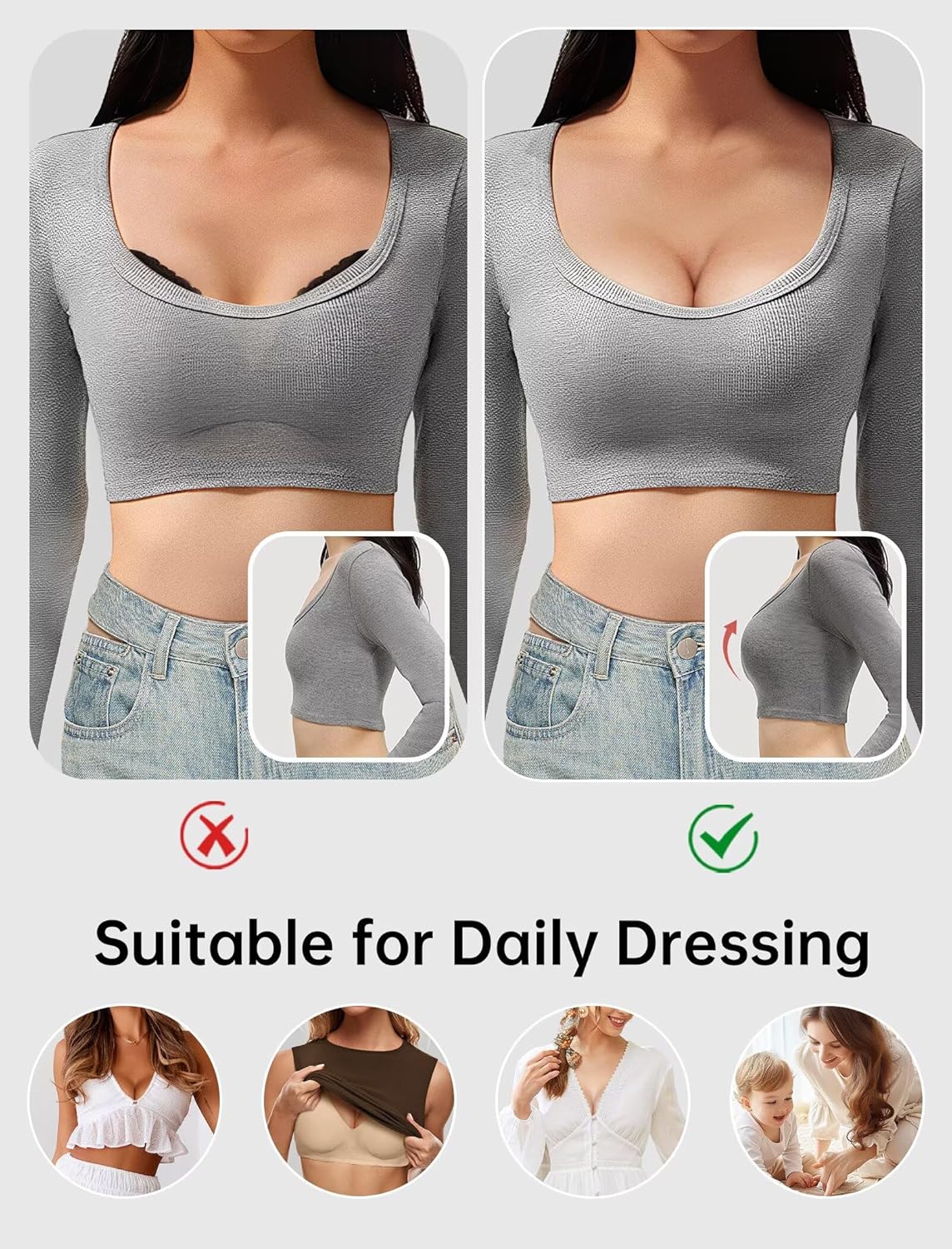 Laserski Brushalter „Invisible Comfort"