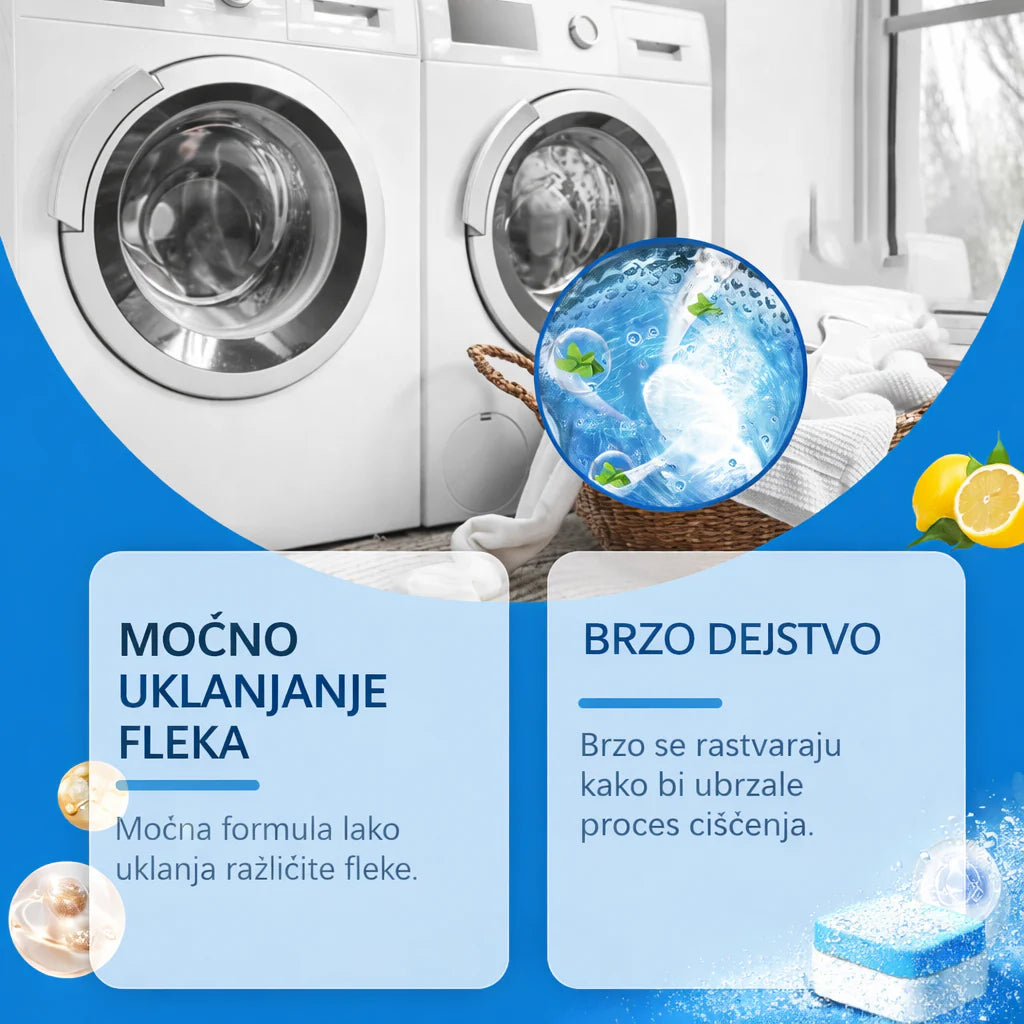 Tablete za Dubinsko čišćenje veš mašine