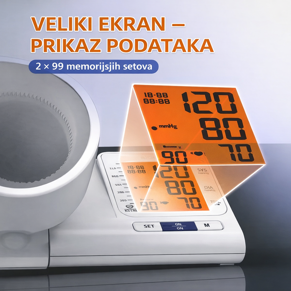 HealthCheck – Digitalni merač pritiska i pulsa