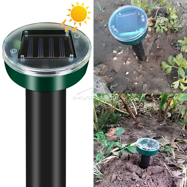 Ultrazvučni solarni repeler protiv štetočina 1+1 GRATIS