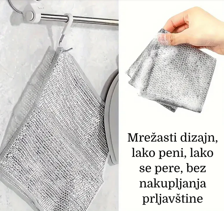 Krpe od čeličnih vlakana 5+5 Gratis