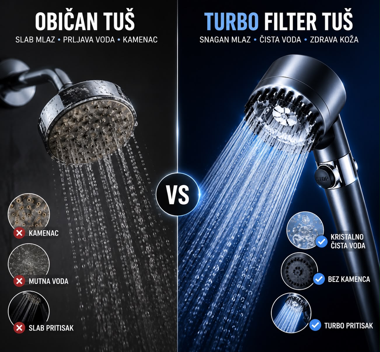 Filter Tuš PRO