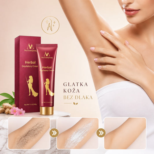 Herbal Depilatory Cream – Glatka koža bez boli i brijanja