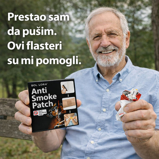 SmokeFree – Biljni flasteri za prestanak pušenja