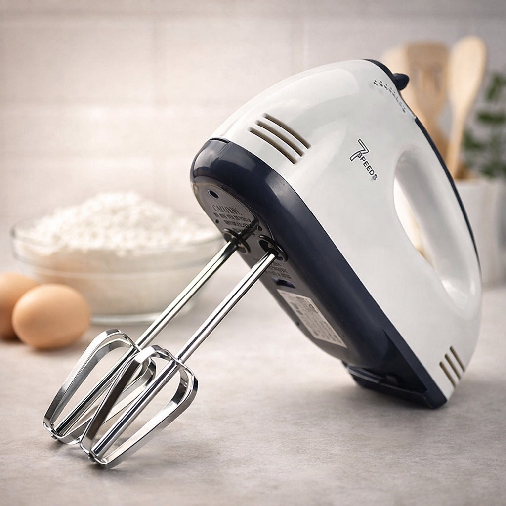 Električni ručni mikser sa 7 brzina – savršen pomoćnik u svakoj kuhinji