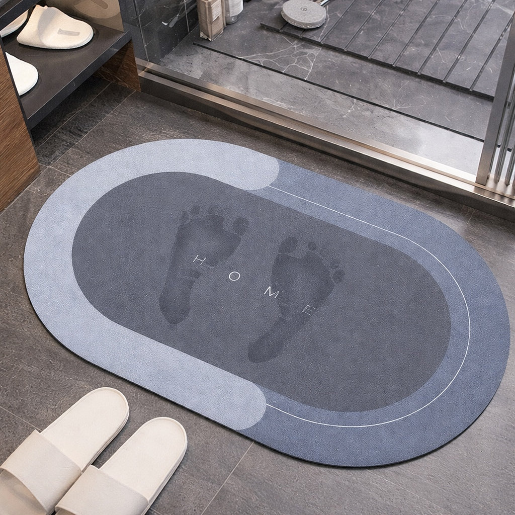 Kupatilska prostirka koja odmah upija vodu – kraj mokrim podovima